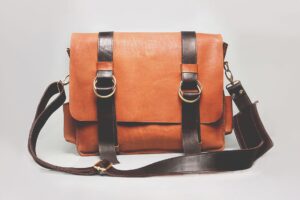 Bolso de cuero con impresión UV personalizada de alta resolución