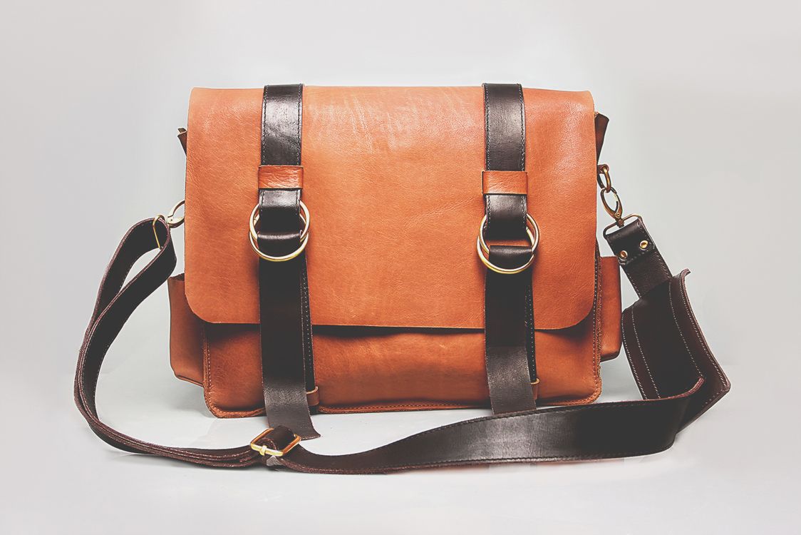 Bolso de cuero con impresión UV personalizada de alta resolución
